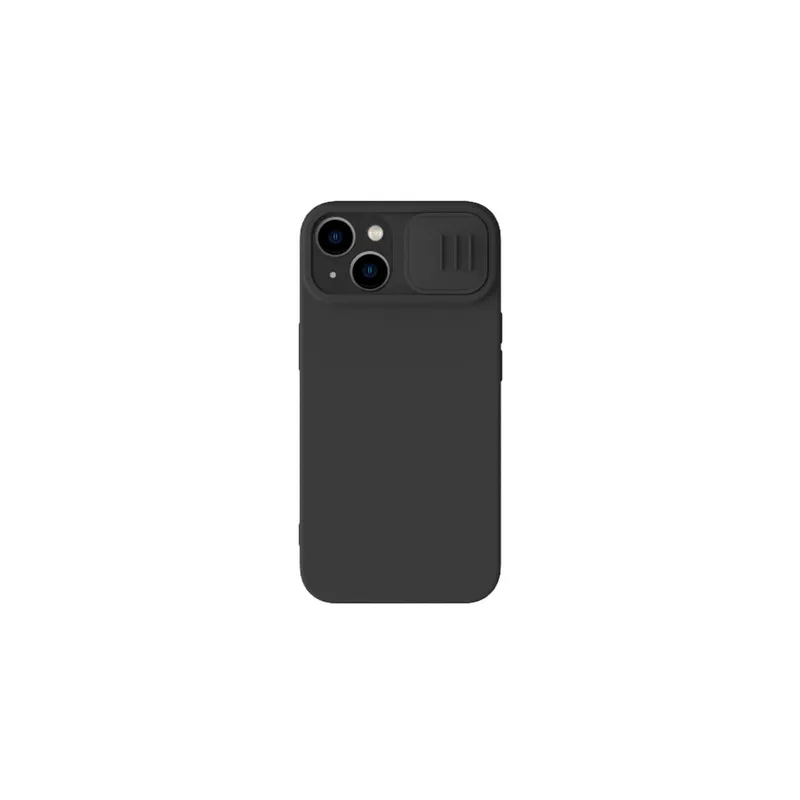 Nillkin CamShield Silky Silicone Case for iPhone 15 Plus (black)
